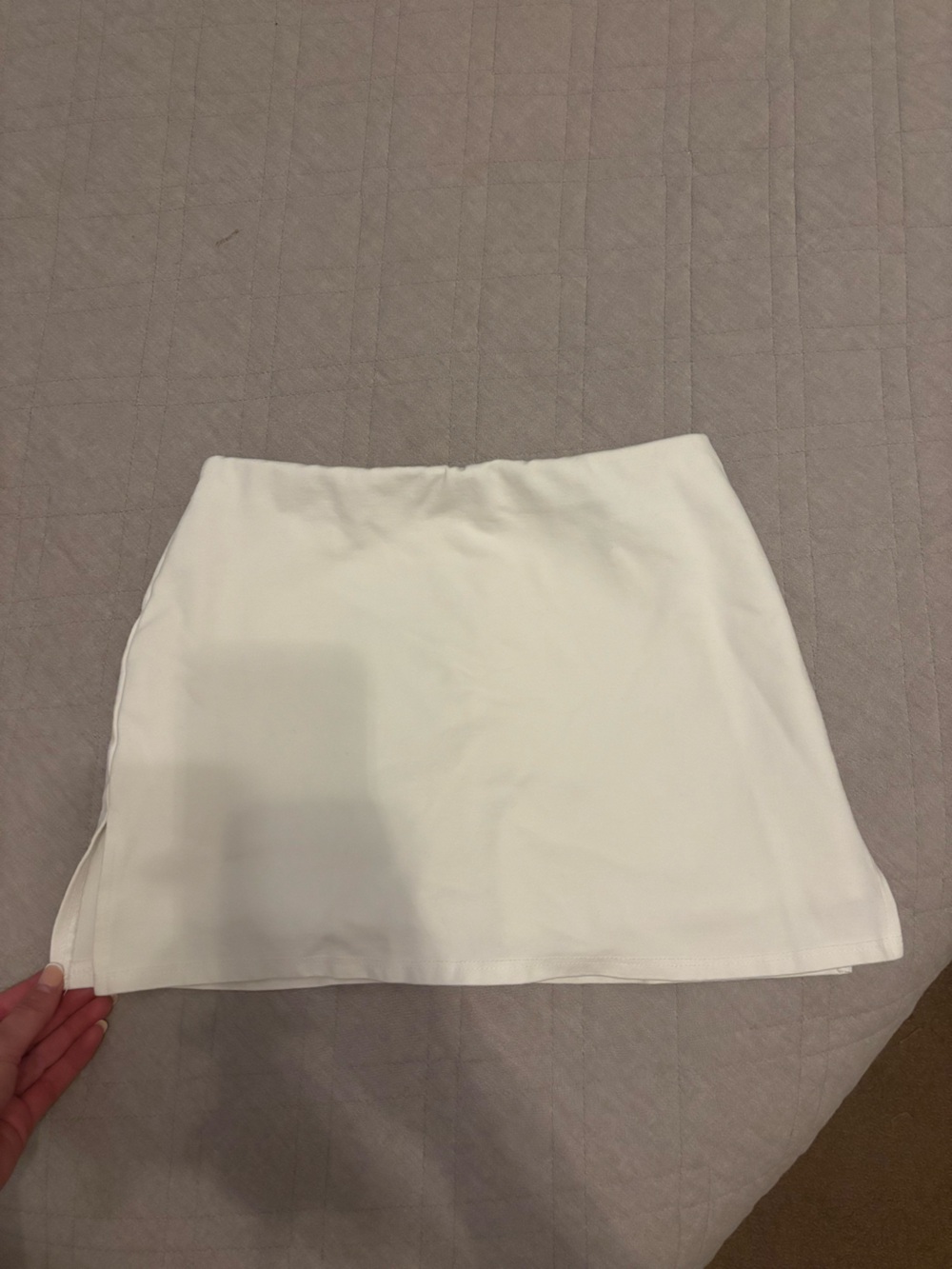 White Mini Skirt